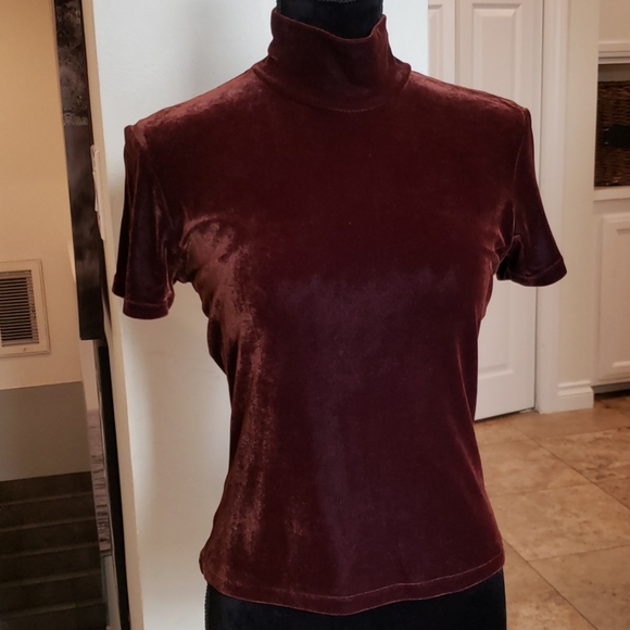 Banana Republic Tops - Vampy Velvet Top